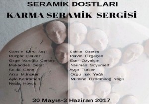 Seramik Dostlarndan atalkyde Sergi